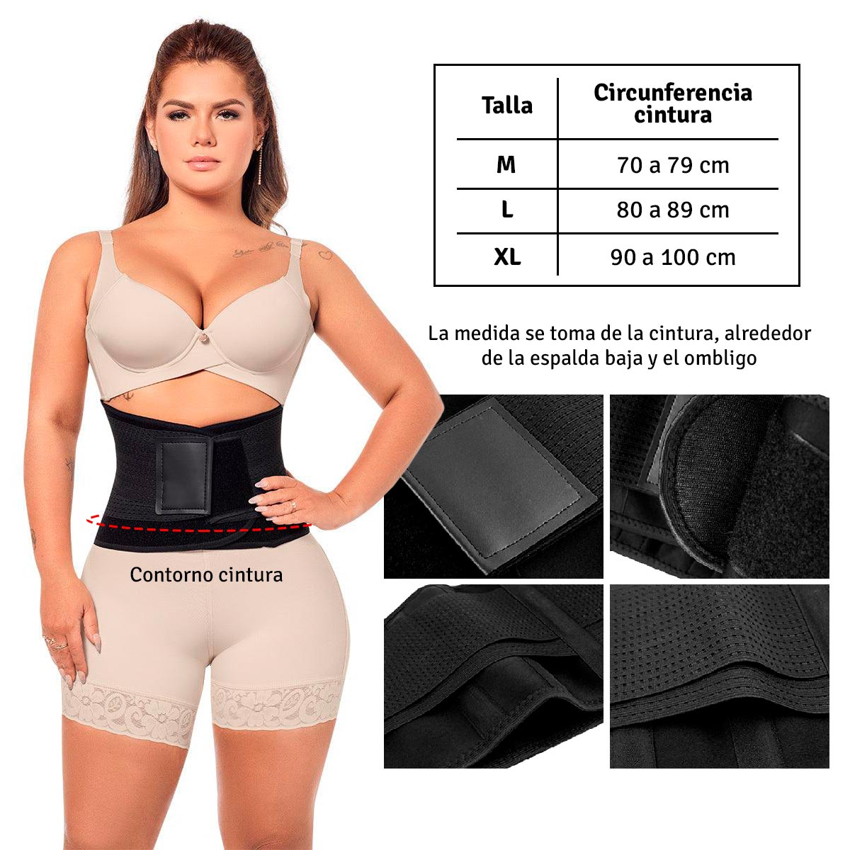 CINTURILLA AVISPA DOBLE COMPRESION MR-11