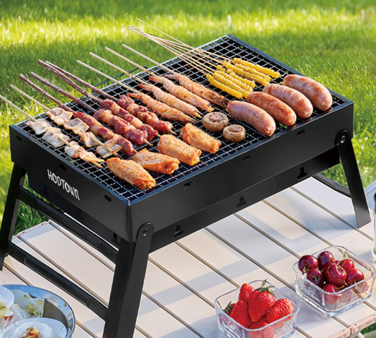 PARRILLA DE CARBON PORTATIL
